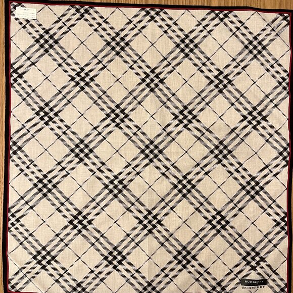 Burberry Cotton Scarf / Handkerchief - Picture 1 of 4